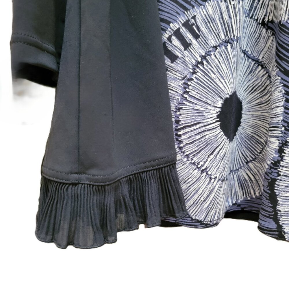 Tokuko 1er Vol tunic geometric design dress - size 4 (U.S.) Black – used - Picture 4 of 12